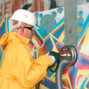 Mosmatic FL-ABB Surface Cleaner /  Graffiti Remover with Vacuum Port