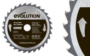 Evolution Wood Cutting Blade 210mm