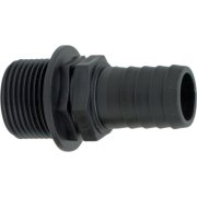 3/4" Polypropylene Pipe Hose Barb to 1" Male Thread