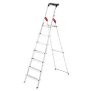 Hailo L60 Standardline 7 Step Aluminium Step Ladder with Utility Platform