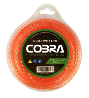 Cobra 2.4mm x 44m Duo-Twist Professional Strimmer Line