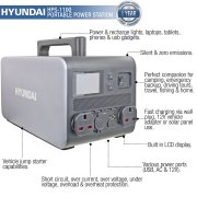 Hyundai HPS-1100 Portable Power Station 1000W / 100Ah