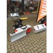 Lumag KM800 800mm Professional 3-in-1 Petrol Road Brush - Includes Plow and Collection Box