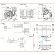 Loncin G390F-G 390cc / 11Hp Engine Taper Shaft