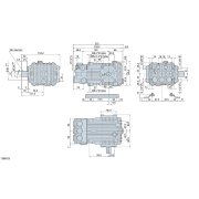 RK15.20 Annovi Reverberi 24mm Solid Shaft Pump - 200 Bar / 2900 Psi - 15lpm - 1450rpm