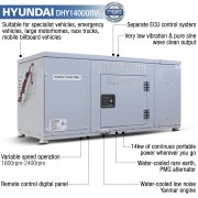 Hyundai DHY14000RVi 14kW Lorry Truck RV Diesel Generator Built-in
