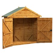 6x2 Power Apex Bike Utility Shed