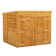 6x6 Power Pent Bike Utility Shed