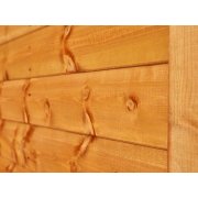 Power 18x4 Apex Secure Garden Shed - Double Door
