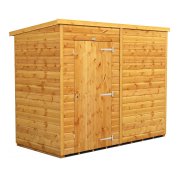 Power 8x4 Pent Garden Shed - Windowless / No Windows