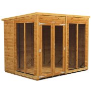 Power 8x6 Pent Summer House