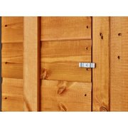 Power 10x4 Pent Garden Shed - Windowless Double Door