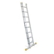 Lyte NELT225  Professional Trade 2 Section Extension Ladder 2&times;8 Rung