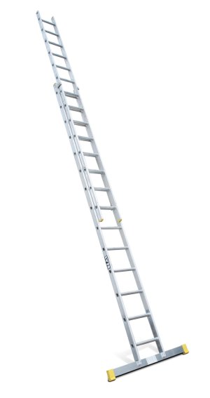 Lyte NELT240 Professional Trade 2 Section Extension Ladder 2&times;14 Rung