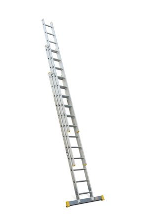 Lyte NELT335  Professional Trade 3 Section Extension Ladder 3&times;12 Rung