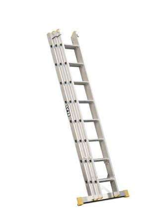 Lyte NGLT325 EN131-2 Professional 3 Section Extension Ladder 3&times;7 Rung