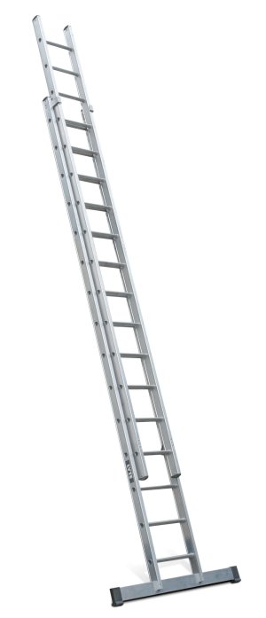 Lyte NGB240 Industrial 2 Section Extension Ladder 2&times;15 Rung