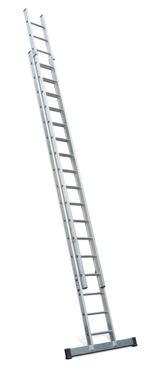 Lyte NGB245 Industrial 2 Section Extension Ladder 2&times;17 Rung