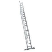 LytePro+ NGB340   Industrial 3 Section Extension Ladder 3&times;15 Rung