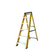 Lyte NGFBB6 Heavy Duty Professional Glassfibre Swingback Step 6 Tread Certified to EN131-2