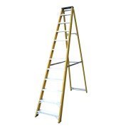 Lyte NGFBB12 Heavy Duty Professional Glassfibre Swingback Step 12 Tread Certified to EN131-2