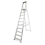 Lyte NBSBP10 Professional Platform Step With Tool Tray 10 Tread Tested  EN131-2