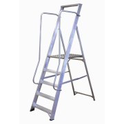 Lyte NBSWP8 Professional Aluminium Widestep Ladder 8 Tread EN131