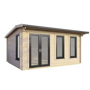 16x10 Power Apex Log Cabin | Scandinavian Timber