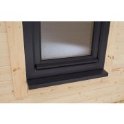 18x14 Power Apex Log Cabin | Scandinavian Timber