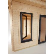 14x10 Power Apex Log Cabin | Scandinavian Timber