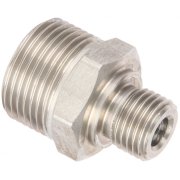 M22 Male to 1/4" BSP Male 500 Bar / 7250 Psi - Stainless Steel Coupler