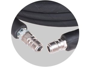 10m - 3/8" 250 Bar / 3625 Psi High Pressure Hose - AR31 Male QR to AR31 Male QR