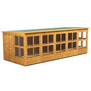 Power 20x8 Pent Potting Shed - Single Door