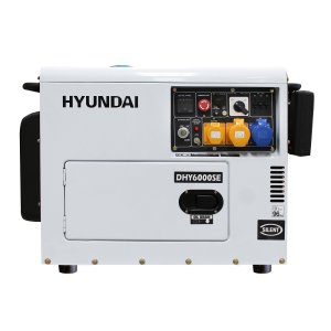 Hyundai DHY6000SE-LT800 5.2kW / 6kVA "Silent" Diesel Generator