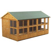 Power 14x8 Apex Potting Shed - Single Door