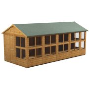 Power 18x8 Apex Potting Shed - Single Door