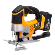 JCB 18JS-5 KIT 18V Cordless Jigsaw, 2x 5.0Ah Batteries and Fast charger in Hard Case