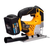 JCB 18JS-5 KIT 18V Cordless Jigsaw, 2x 5.0Ah Batteries and Fast charger in Hard Case