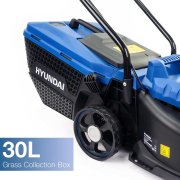 Hyundai HY2193 20V MAX Cordless 12.6" / 32cm Lawnmower - 4Ah Li-Ion Battery + charger