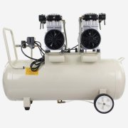 Hyundai HY2150100 3kW 4HP 100 Litre Oil-Free Silenced Electric Air Compressor  - 22 CFM