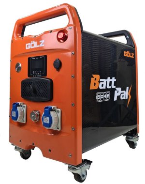 Golz BattPak5048 Heavy Duty Portable Power Station 4.8 kWh, 2 &times; 230V