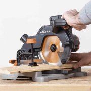 Evolution R185CMS-Li Cordless 185mm Compound Mitre Saw 18v