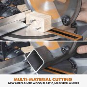 Evolution R185CMS-Li Cordless 185mm Compound Mitre Saw 18v