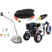 Kiam KM3700P Pressure Washer & Surface Pro - Driveway Cleaning Package / Kit