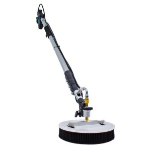 Aquaspray Rotary Solar Panel / Roof Cleaning Brush With 18ft Telescopic Lance