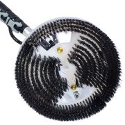 Aquaspray Rotary Solar Panel / Roof Cleaning Brush With 18ft Telescopic Lance