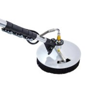 Aquaspray Rotary Solar Panel / Roof Cleaning Brush With 18ft Telescopic Lance