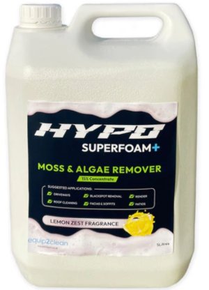 Hypo Superfoam+ Moss and Algae Remover Softwash Solution - 20L
