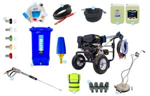 Kiam KM3700P Bronze Driveway Cleaning Package