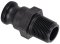Banjo Cam Lever Adapter - 1" BSP Male thread Polypropylene